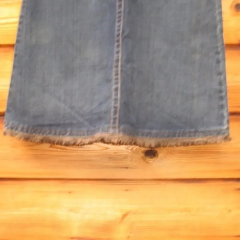 CAbi Blue Denim Midi Skirt